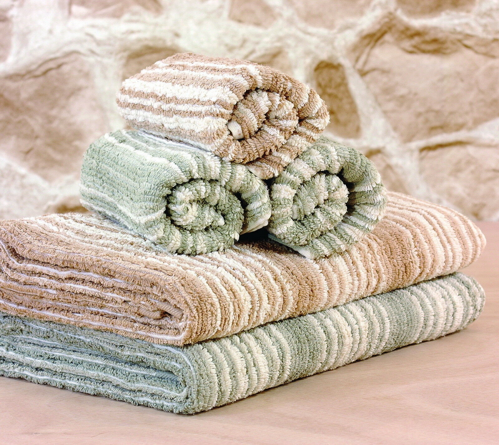 Organic Natural Colour Cotton Beach Towel Luxury 800 Gram Bonus Gym Towel 
