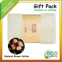 Organic Cotton Baby Towel 3 Pieces Gift Set Euca
