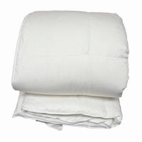 Premium Goose Down Quilt/Doona 90% Goose Down Single Size 5+ Blanket Warmth