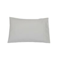 2 Pillow Cases Pure Cotton 500TC per 10cm2 Cream Colour 50 x 75 cm Oversize