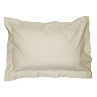 2 Tailored Pillow Cases Pure Cotton 1000TC per 10cm2 Plain Ivory