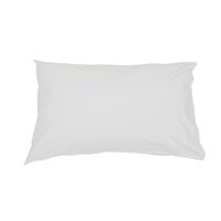 Pillow Case Pure Cotton 1500TC per 10cm2 White/Ivory Colours 50 x 75 cm