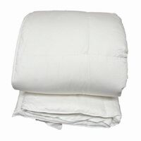 Premium KB Duck Down Quilt 90% Down Light & Warm Washable Factory Second