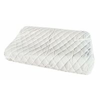Contoured Latex Pillow + Featured Washable Pillow Protector 60 x 40 x 12/10 cm