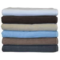 Bulk Save 12 Towels Set Egyptian Cotton 550GSM Multi-Colours Clearance Sale