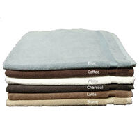 Egyptian Cotton Bath Mat Floor Towel Multi-Colours 60x75cm 550GSM Clearance Deal