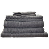 8 x Pure Cotton Bath Towels Value Pack 600gsm Spa Quality Natural White