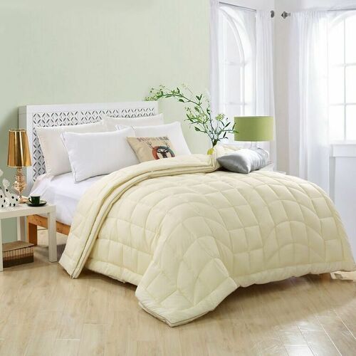 GOLDWOLKE Twin Pack Artificial Down Quilts Microfibre 0.8D All Size options