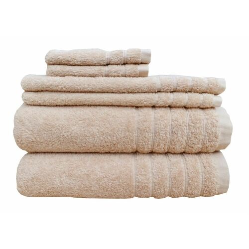 6 Piece Bath Towels Set Egyptian Cotton 620GSM Spa Quality Multi-Colours 
