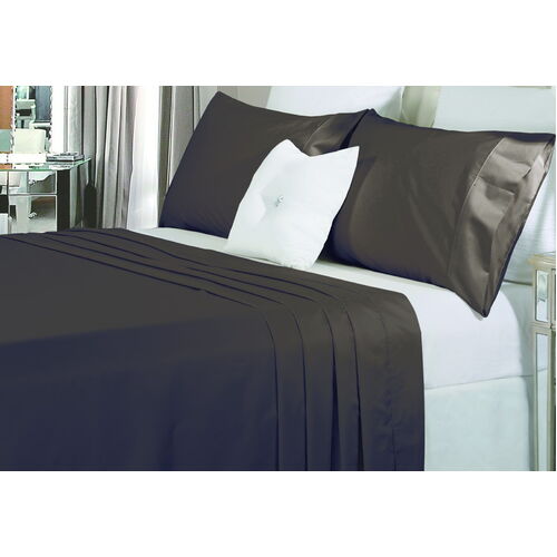 1500TC Cotton 4/5/6 Pcs Fitted Sheet & Quilt Cover Set Pillow Case(s) (No Flat)