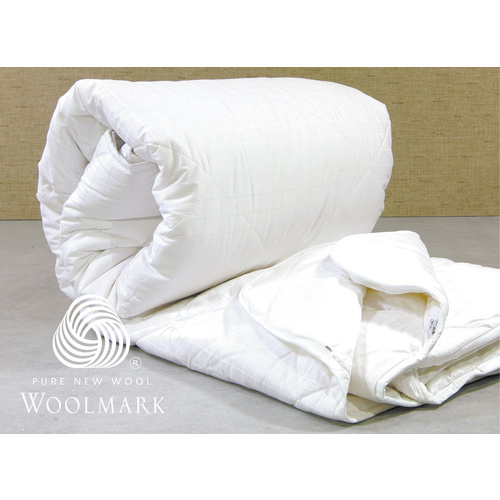 Auswool Wool Smart Twin Pack Winter Summer Quilt King Size