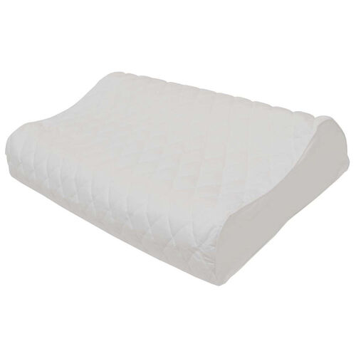 Contoured Removable/Washable Pillow Protector Quilted-in Layer Cotton Cover