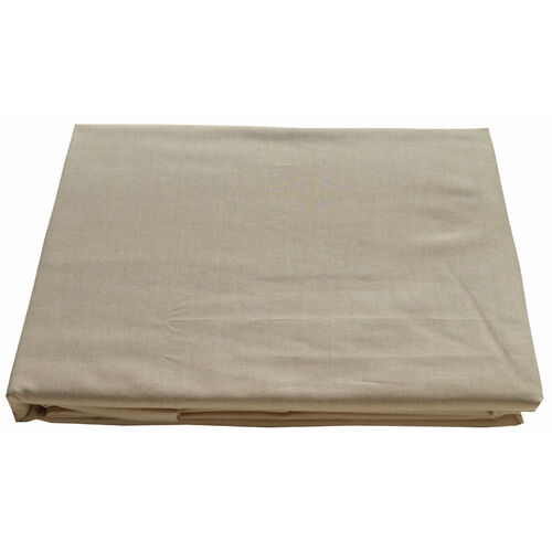 2 x Standard Pillow Cases 50x75cm Natural Green Organic Cotton Luxury Percale 
